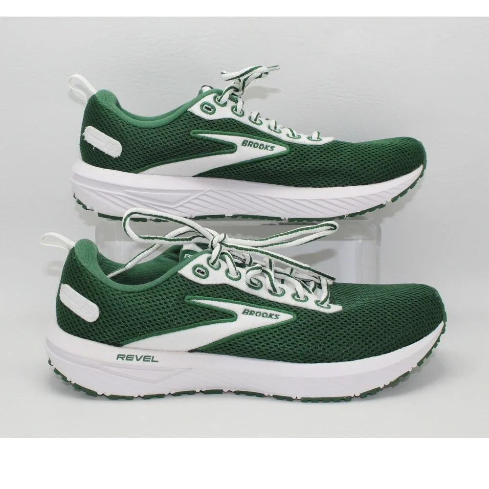 Brooks Revel 6 Womens Running Shoes Green White 1203861B319 Size 9.5